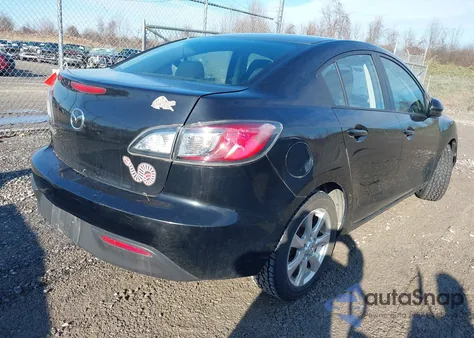 2010 Mazda Mazda3 I Touring z USA, uszkodzony, nr VIN JM1BL1SG0A1286668